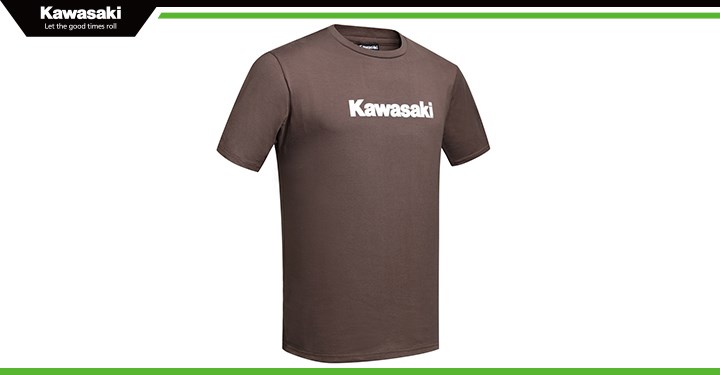 21款KawasakiT恤（棕） detail photo 1