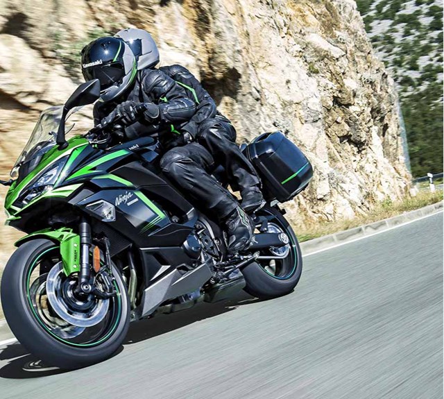 Image of 2021 NINJA 1000SX in action