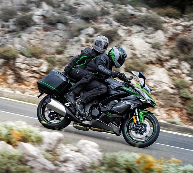 Image of 2022 NINJA 1000SX in action