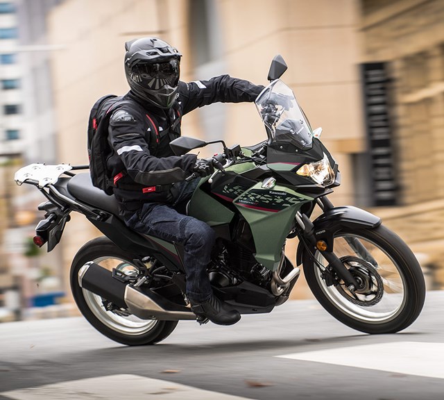 Image of 2023 VERSYS-X 300 in action
