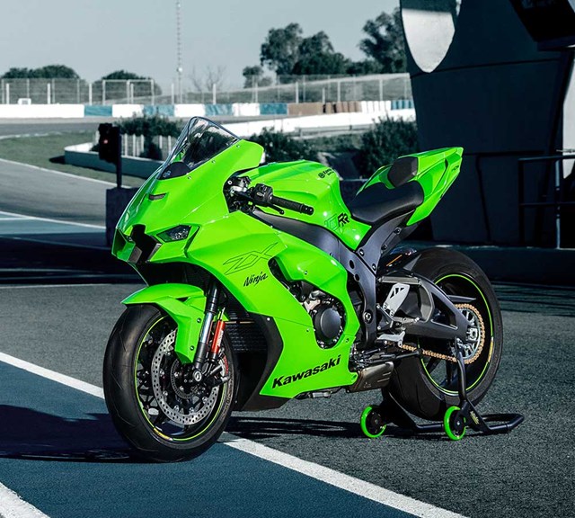 Image of 2024 NINJA ZX-10RR in action