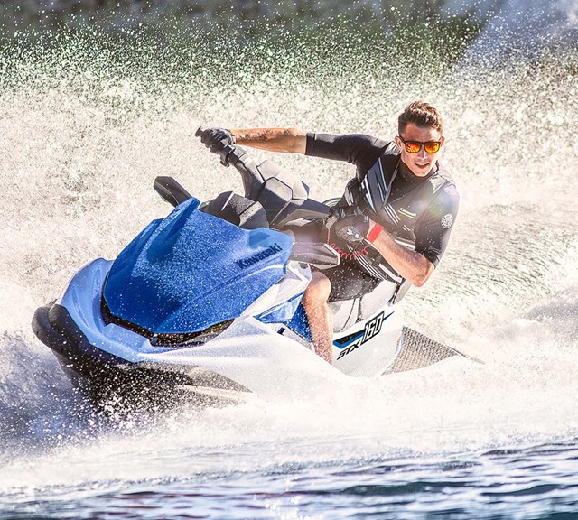 Image of 2024 JET SKI STX 160LX  in action