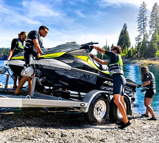 Image of 2026 JET SKI ST 160X in action